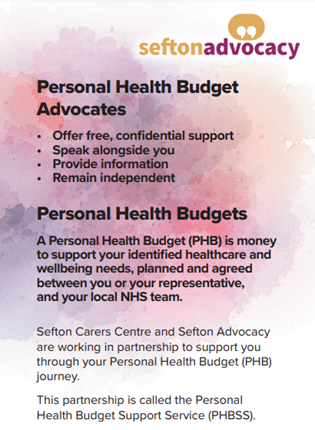 Download this leaflet - personal health budget advocates